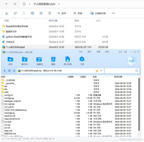 基于Flask和Vue.js框架的个人网页系统设计与实现